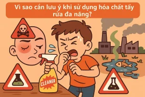 Vì sao cần phải lưu ý khi sử dụng hóa chất