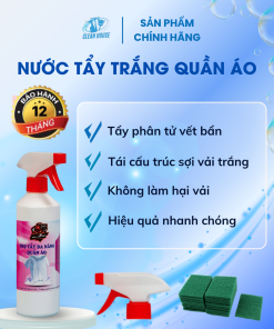Chai tẩy trắng quần áo