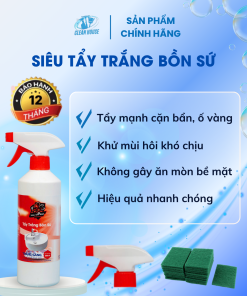 Chất tẩy rửa kính nhà tắm