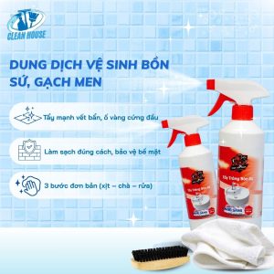 nước tẩy gạch men